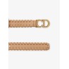 Saddle leather belt