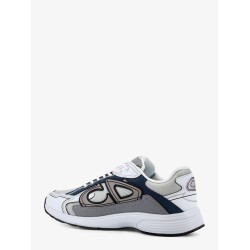 B30 Count low-top leather and mesh sneakers