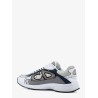 B30 Count low-top leather and mesh sneakers