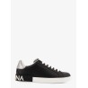 Low-top leather sneakers