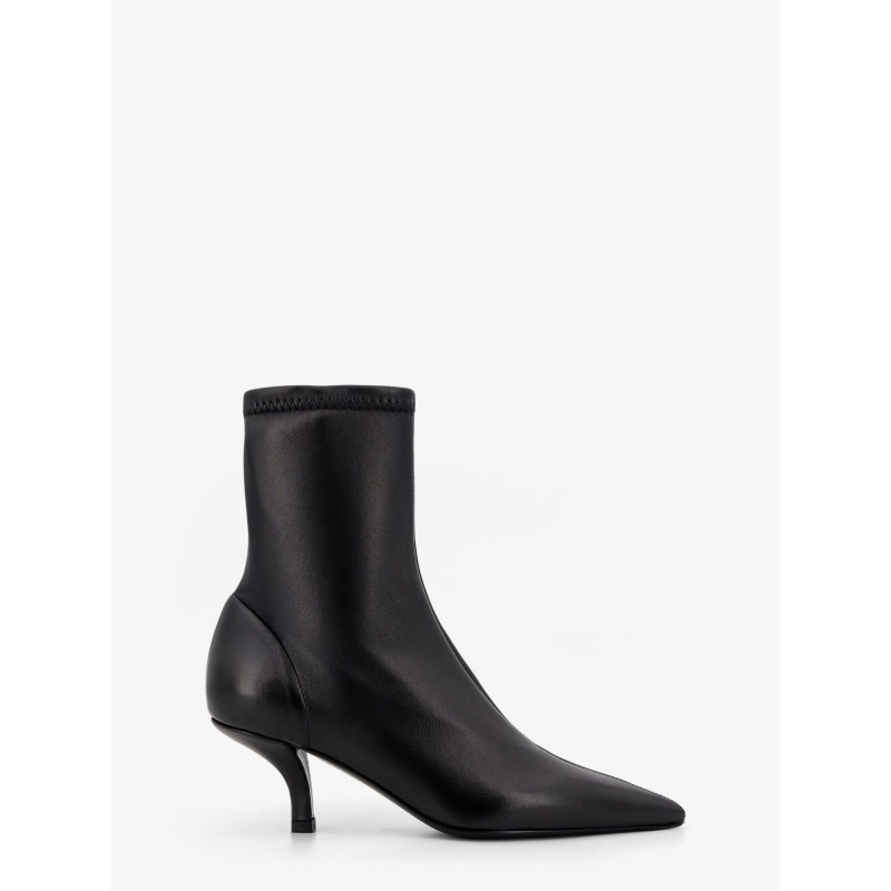 Leather ankle boots