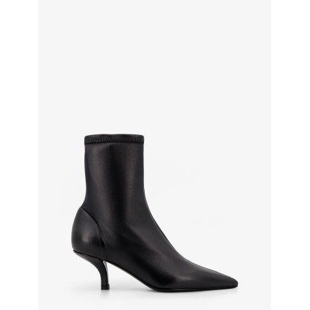 Leather ankle boots