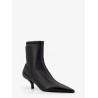 Leather ankle boots