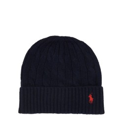 BRAIDED WOOL AND CASHMERE BEANIE