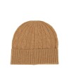 BRAIDED WOOL AND CASHMERE BEANIE
