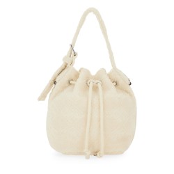 "T MONOGRAM" MINI BUCKET BAG