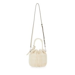 "T MONOGRAM" MINI BUCKET BAG