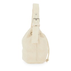 "T MONOGRAM" MINI BUCKET BAG
