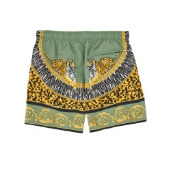 "WILD CATS" BEACH BERMUDA SHORTS