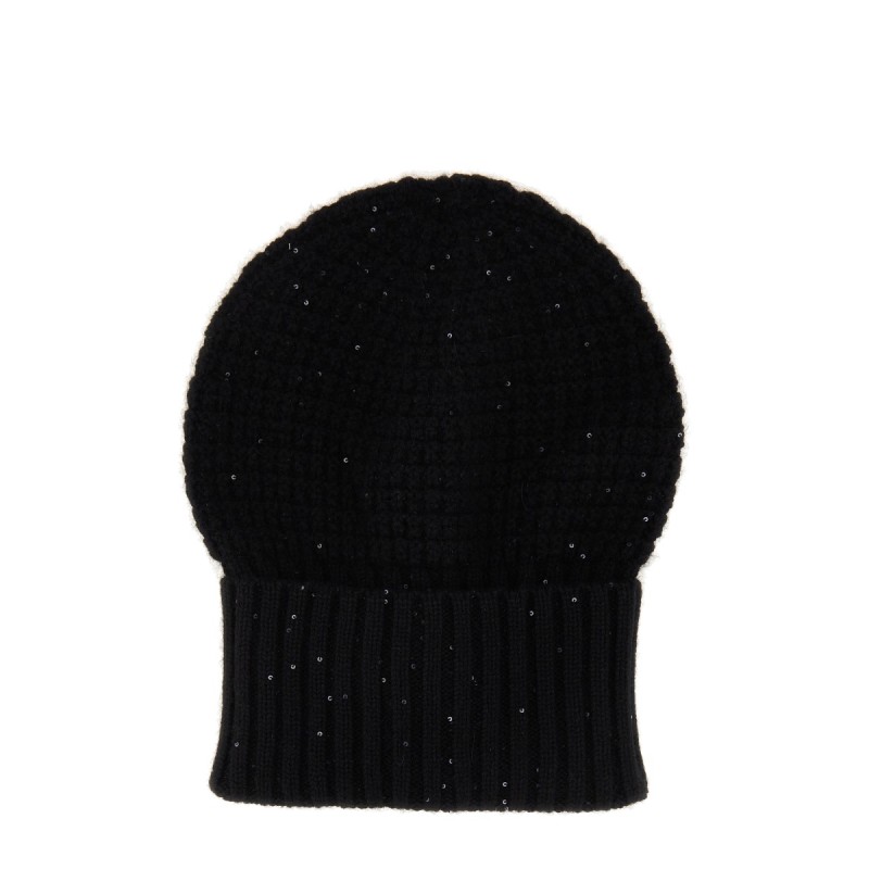 SEQUINED BEANIE