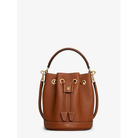 Teen Bucket Clara leather bucket bag
