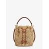 Teen Bucket Clara rafia bucket bag