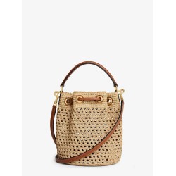 Teen Bucket Clara rafia bucket bag