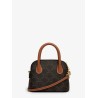 Mini Honorine Triomphe coated canvas shoulder bag