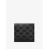 Bifold leather wallet with Triomphe motif