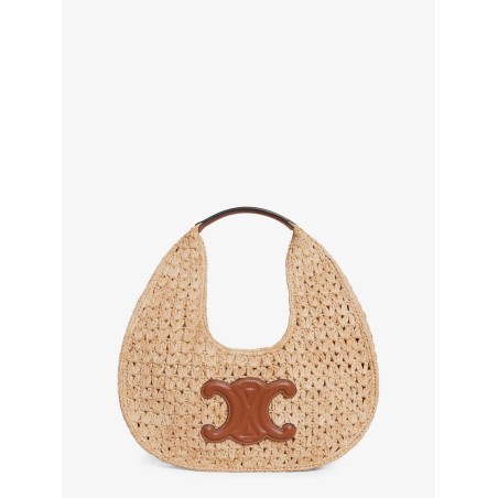 Classic Panier Hobo rafia shoulder bag