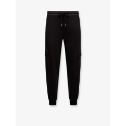 Cotton blend jogger trousers