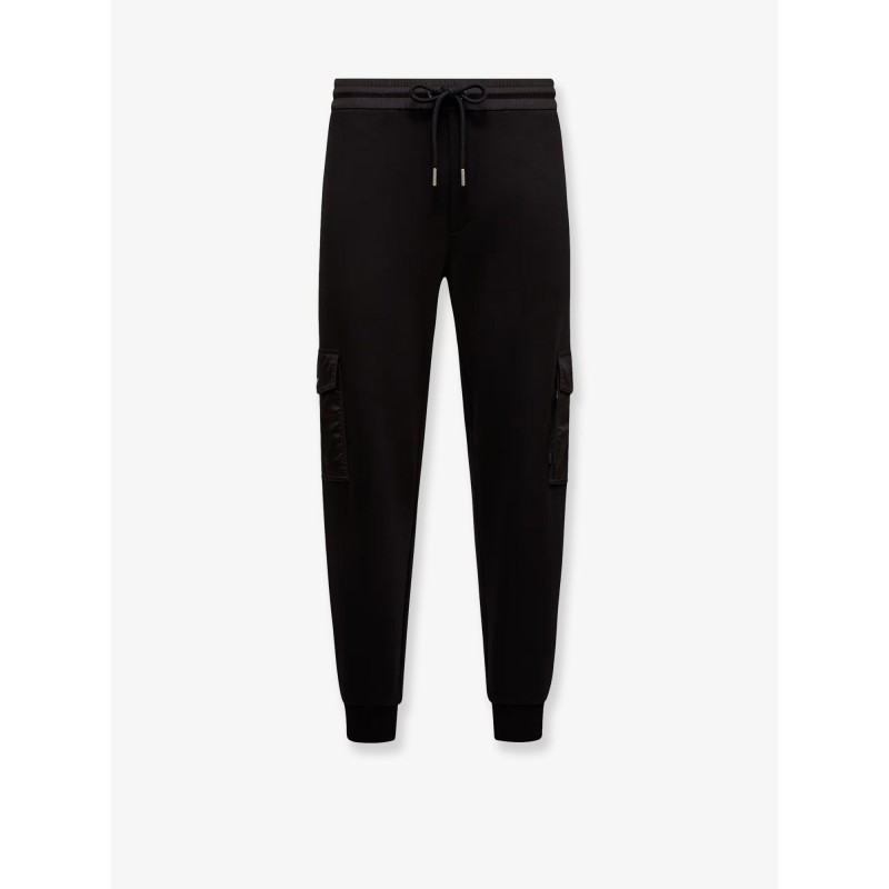 Cotton blend jogger trousers