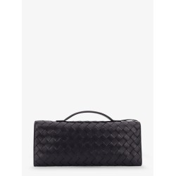 Leather Andiamo Clutch with Intrecciato motif