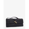 Leather Andiamo Clutch with Intrecciato motif