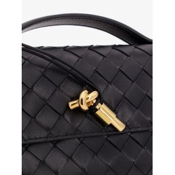 Leather Andiamo Clutch with Intrecciato motif