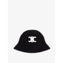 Triomphe cashmere cloche hat