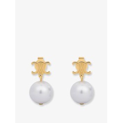 Les Perles metal earrings