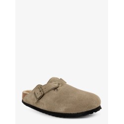 Boston Shearling suede mule