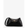 T-Lock Clutch leather shoulder bag