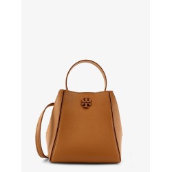 Leather bucket bag