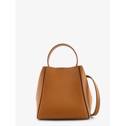 Leather bucket bag