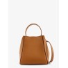 Leather bucket bag