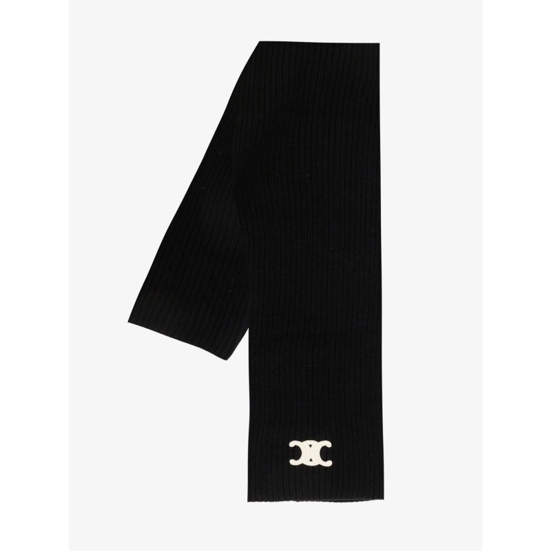 Triomphe cashmere scarf
