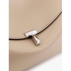 T-Lock leather shoulder bag