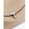 T-Lock leather shoulder bag