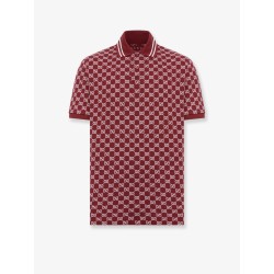 GG jacquard cotton piquet polo shirt