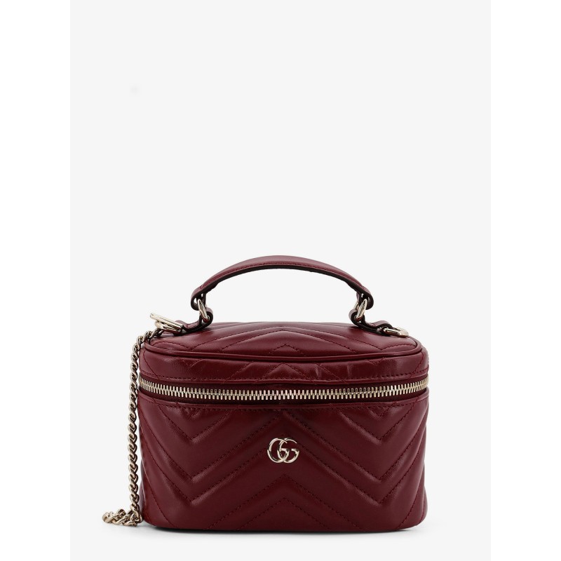 Mini Vanity GG Marmont matelassé leather shoulder bag