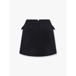 Mini lenght wool skirt