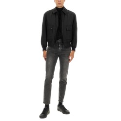 BOMBER JACKET WITH REMOVABLE LINING