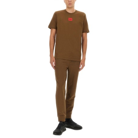 JOGGER PANTS WITH LOGO LABEL