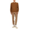 PRINCE OF WALES CHECKED SILK SWEATER