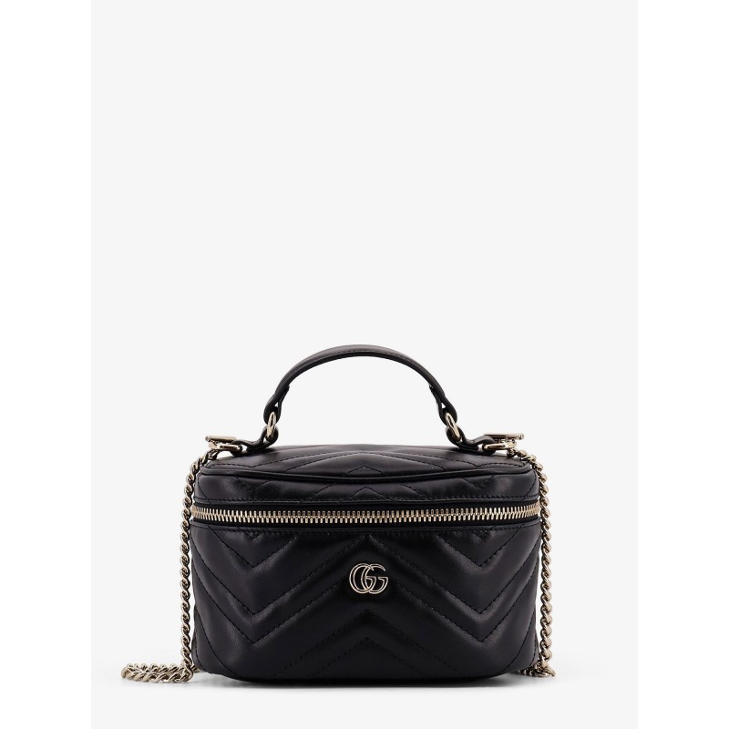GG Marmont Mini Vanity matelassé leather shoulder bag