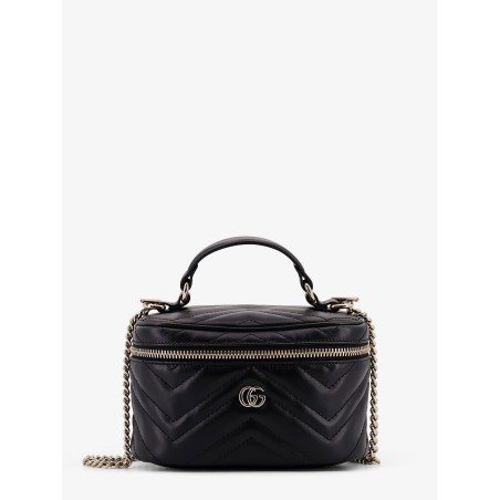 GG Marmont Mini Vanity matelassé leather shoulder bag