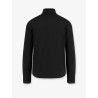 Padded down jacket with wool blend sleeves