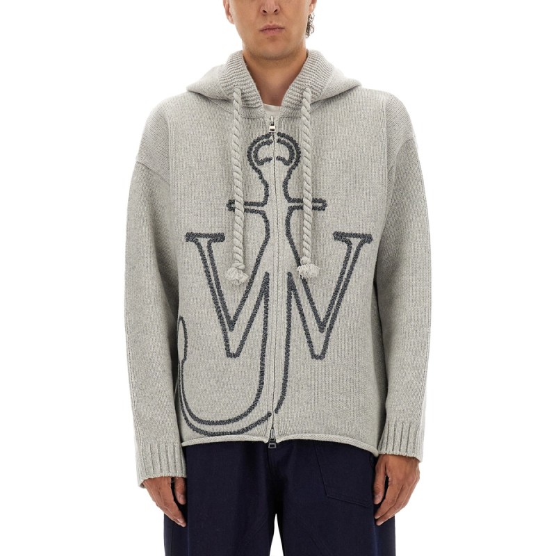 JERSEY WITH ANCHOR EMBROIDERY