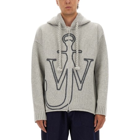 JERSEY WITH ANCHOR EMBROIDERY
