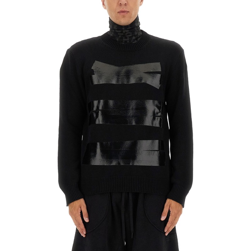 SWEATER WITH TAPE