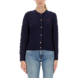 CABLE-KNIT CARDIGAN