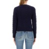 CABLE-KNIT CARDIGAN