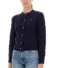 CABLE-KNIT CARDIGAN